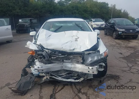 2012 Honda Civic Lx из США, поврежденный, VIN 19XFB2F51CE375104